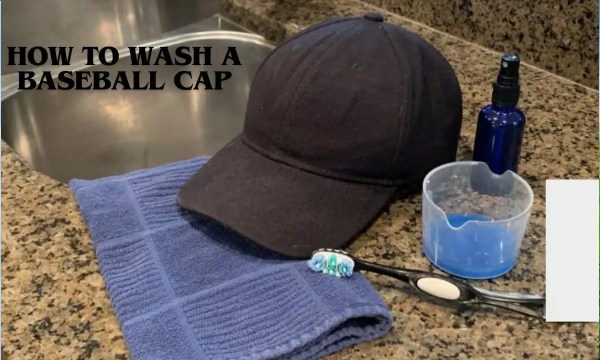 How to wash a baseball cap