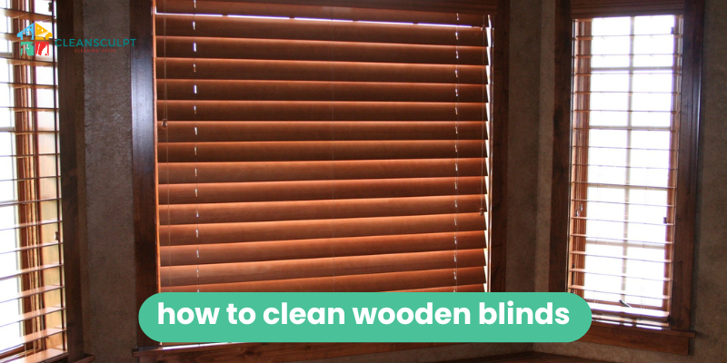 Clean Wooden Blinds